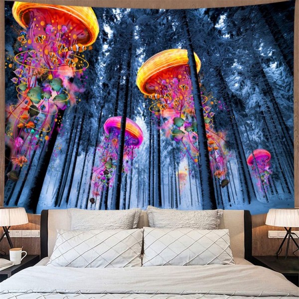 Mushroom - Printed Tapestry UK