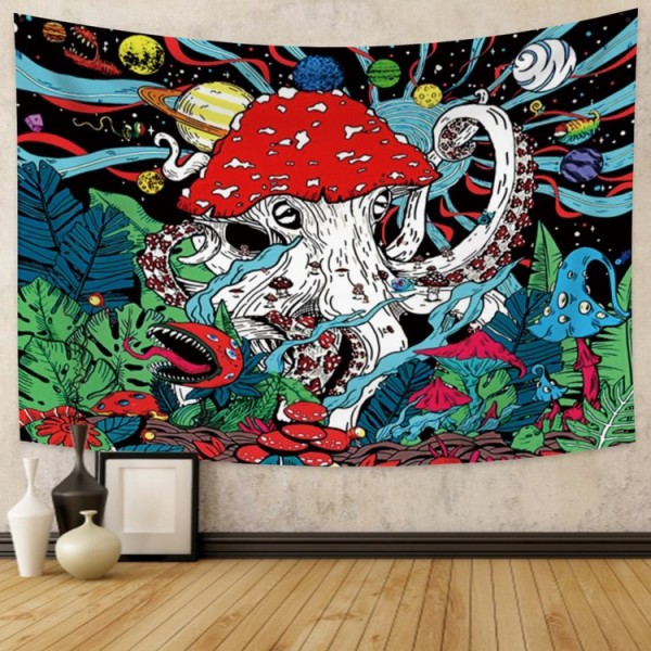 Mushroom - Printed Tapestry UK