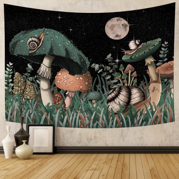 Mushroom - Printed Tapestry UK