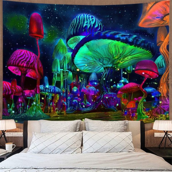 Mushroom - Printed Tapestry UK