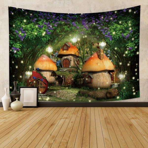 Mushroom - Printed Tapestry UK