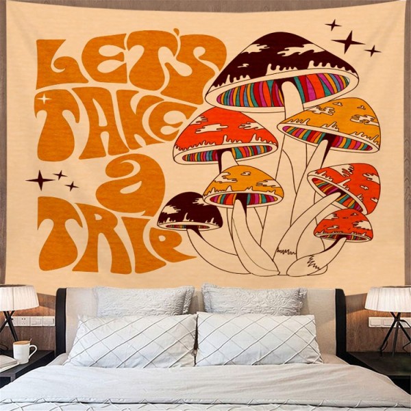 Mushroom - Printed Tapestry UK