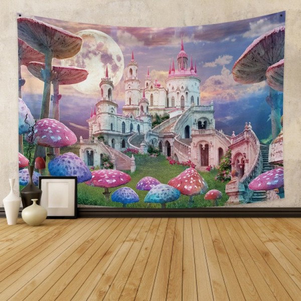 Paradise Castle - Printed Tapestry UK