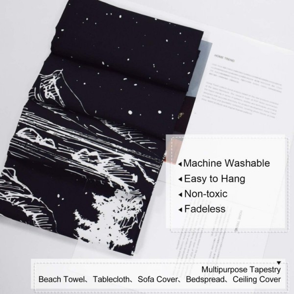 Flower moon - Printed Tapestry UK