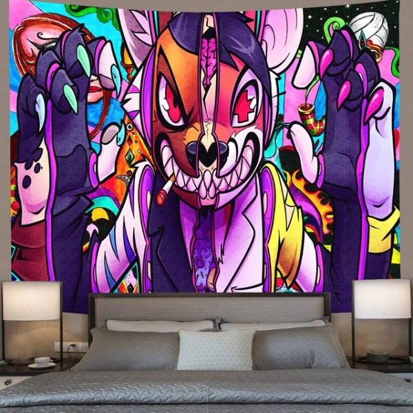 Psychedelic - Printed Tapestry UK