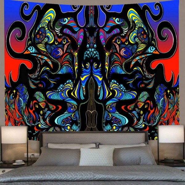 Psychedelic - Printed Tapestry UK