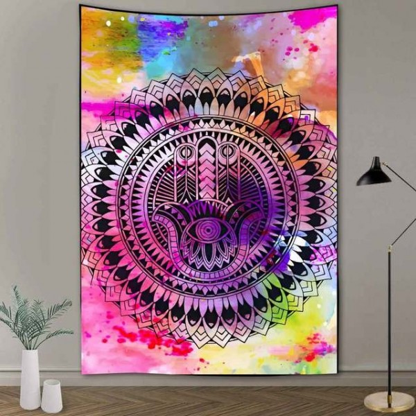 Hamsa Hand - Printed Tapestry UK