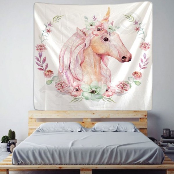 Unicorn - Printed Tapestry UK