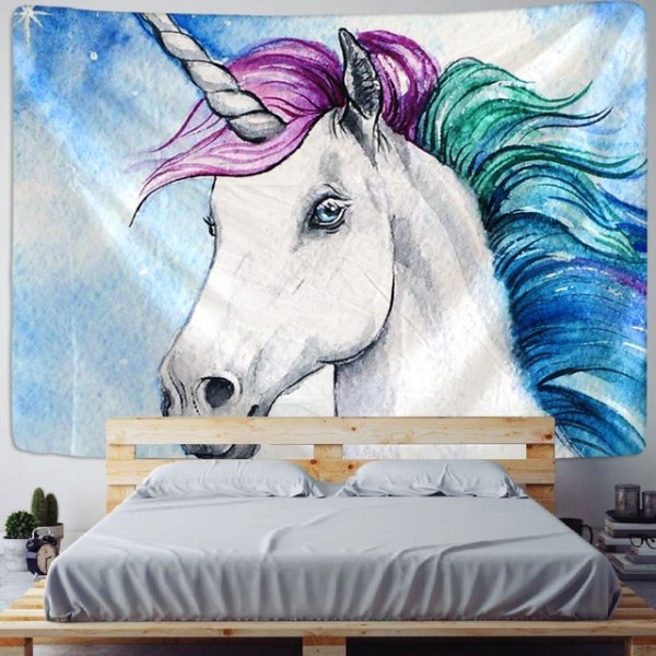 Unicorn - Printed Tapestry UK
