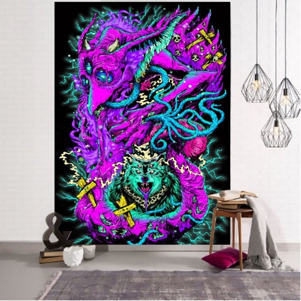 Zombie witch - Printed Tapestry UK