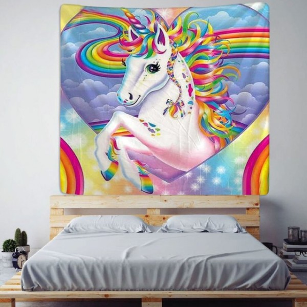 Unicorn - Printed Tapestry UK