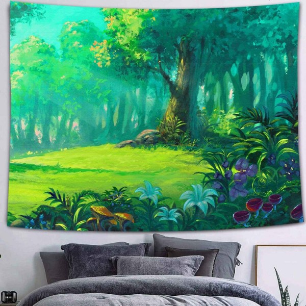 Forest Fairyland - Printed Tapestry UK