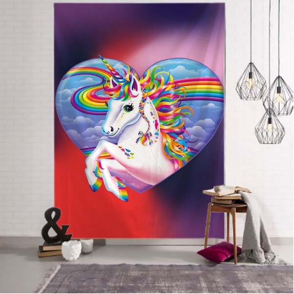 Unicorn - Printed Tapestry UK