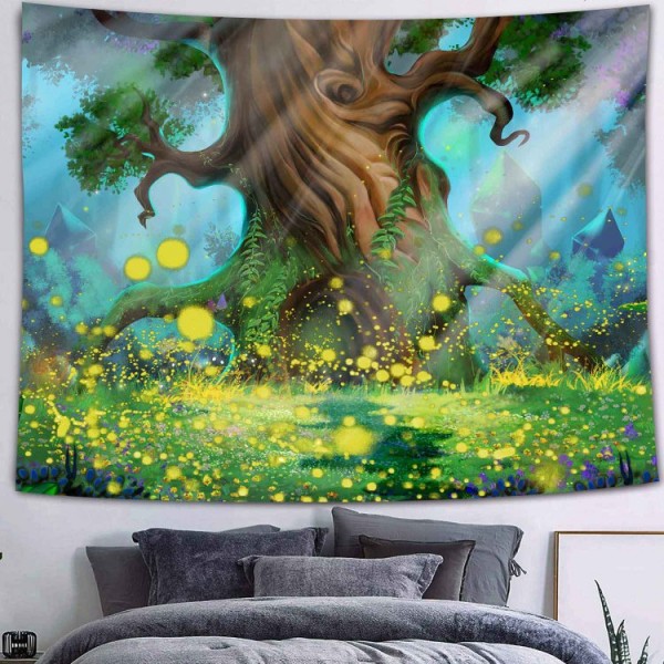 Tree Fairyland - Printed Tapestry UK