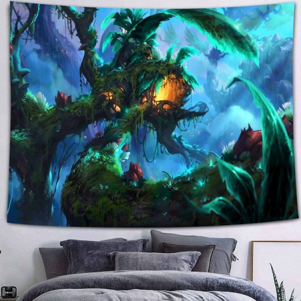 Forest Fairyland - Printed Tapestry UK