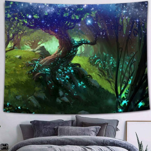 Forest Fairyland - Printed Tapestry UK