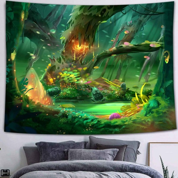Forest Fairyland - Printed Tapestry UK