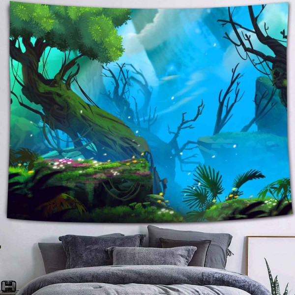 Forest Fairyland - Printed Tapestry UK