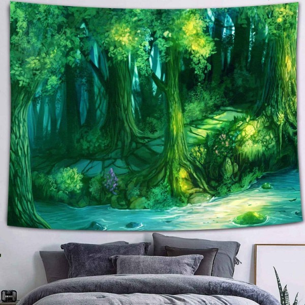 Forest Fairyland - Printed Tapestry UK