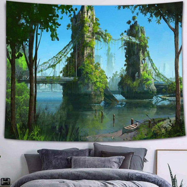 Bridge Fairyland - Printed Tapestry UK