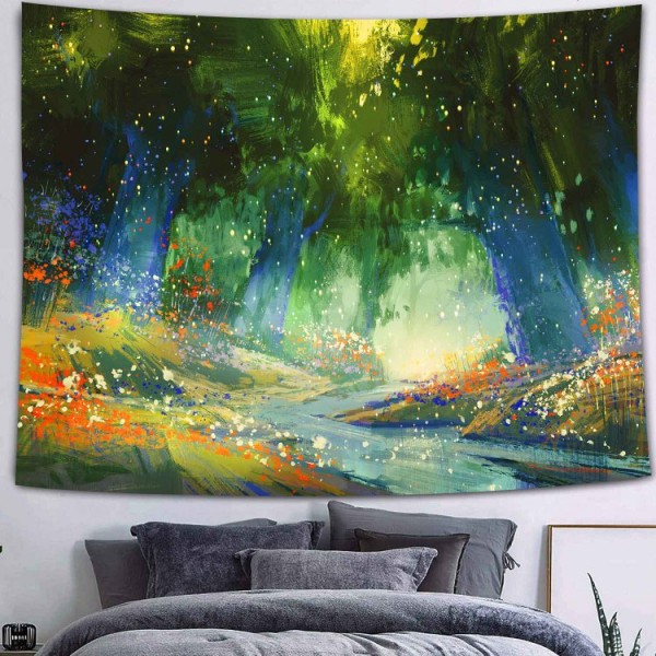 Forest Fairyland - Printed Tapestry UK
