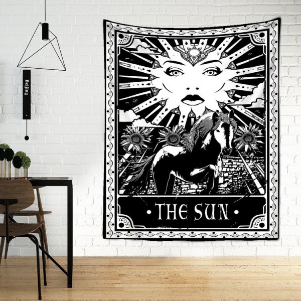 Tarot The Sun - Printed Tapestry UK