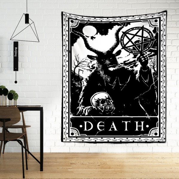 Tarot Death- Printed Tapestry UK