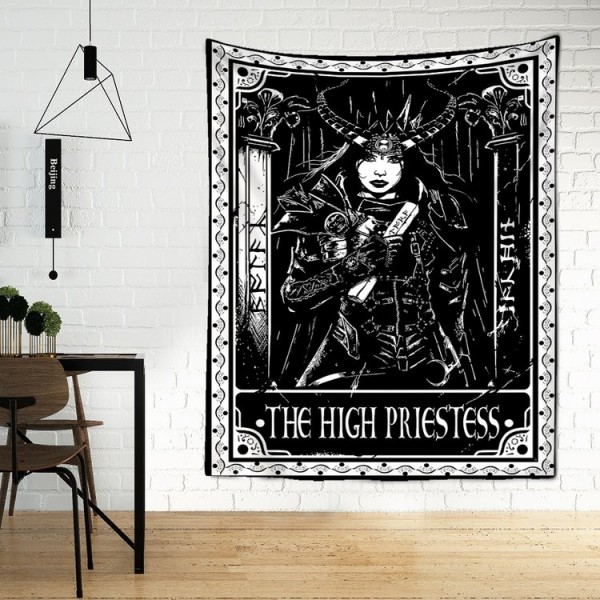 Tarot The High Priestess - Printed Tapestry UK