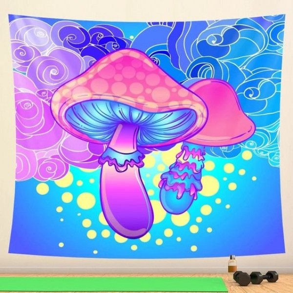 Mushroom - Printed Tapestry UK