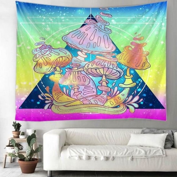 Mushroom - Printed Tapestry UK