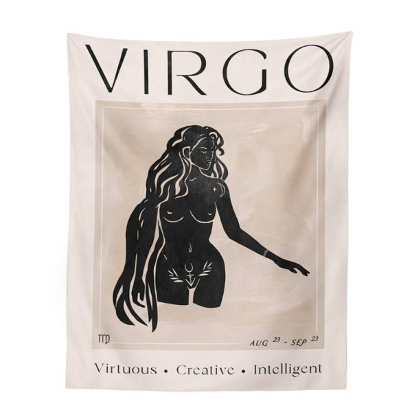 Constellations Virgo- Printed Tapestry UK