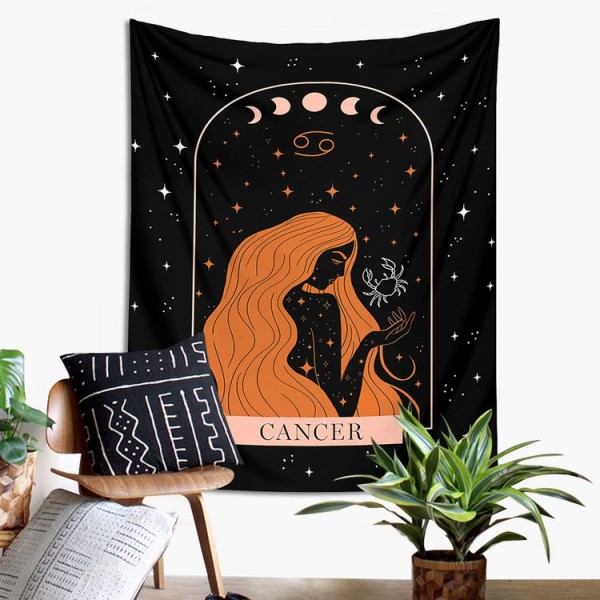 Constellations Cancer - Printed Tapestry UK