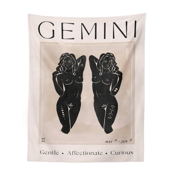 Constellations Gemini - Printed Tapestry UK