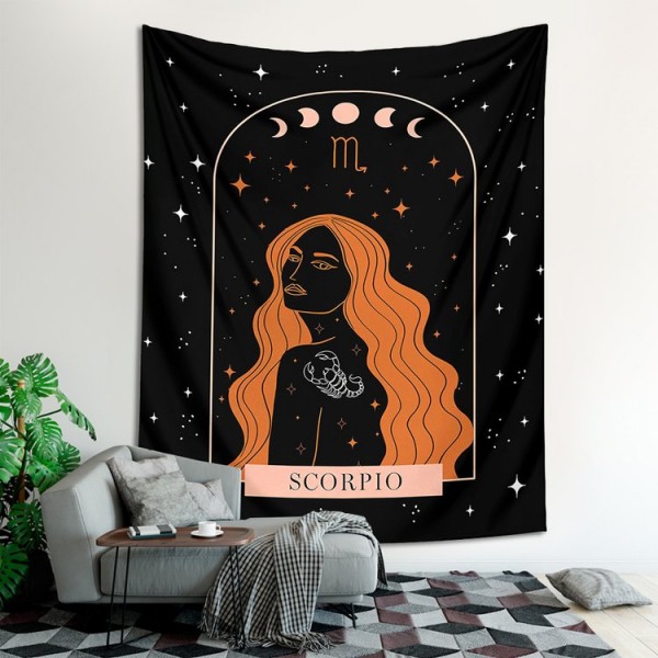 Constellations Scorpio - Printed Tapestry UK