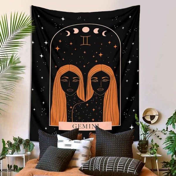 Constellations Gemini - Printed Tapestry UK