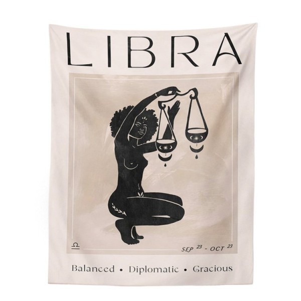 Constellations Libra- Printed Tapestry UK