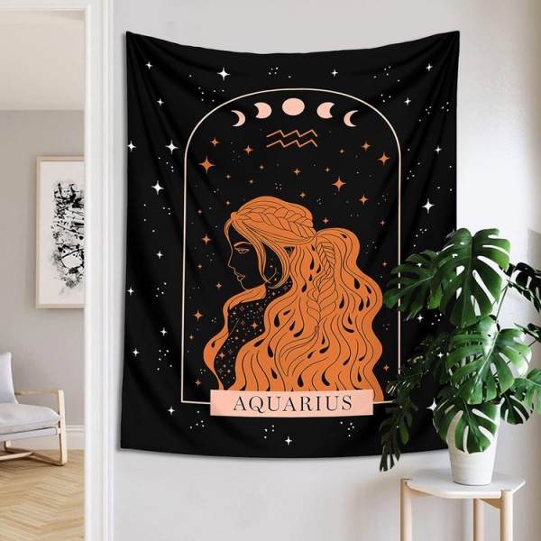 Constellations Aquarius - Printed Tapestry UK