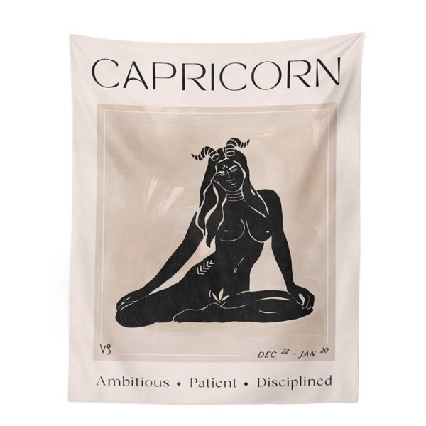 Constellations Capricorn - Printed Tapestry UK
