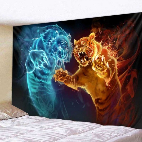 Tiger - Printed Tapestry UK