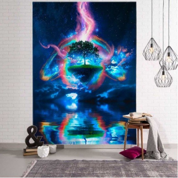 Psychedelic - Printed Tapestry UK