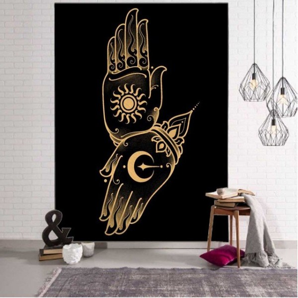 Hamsa Hand - Printed Tapestry UK