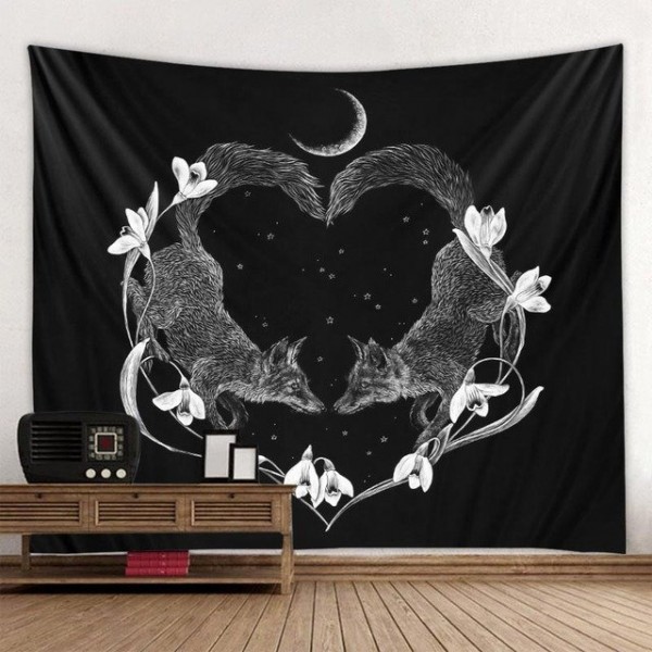 Wolf - Printed Tapestry UK