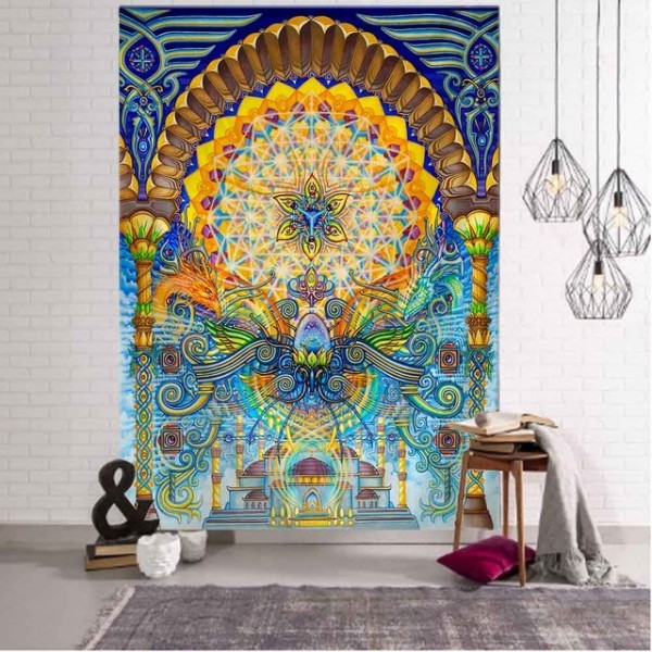 Psychedelic - Printed Tapestry UK