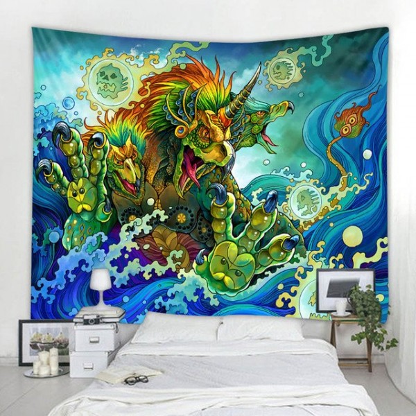 Dragon - Printed Tapestry UK