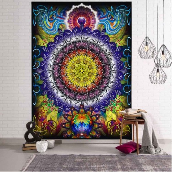 Psychedelic - Printed Tapestry UK