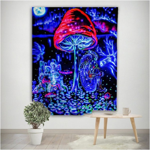 Mushroom - Printed Tapestry UK