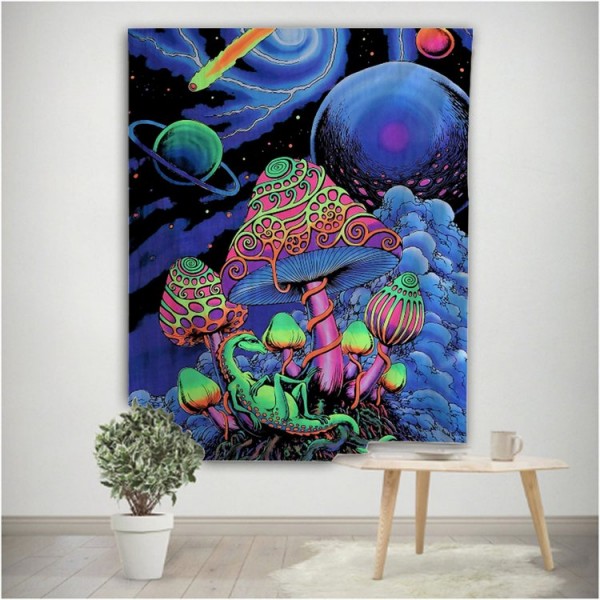 Mushroom - Printed Tapestry UK
