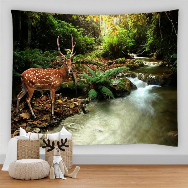 Deer - Printed Tapestry UK