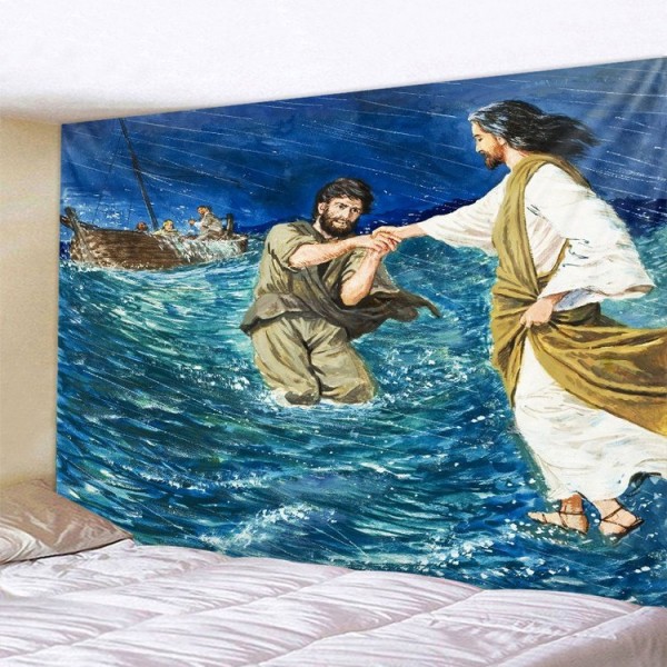 Jesus - Printed Tapestry UK
