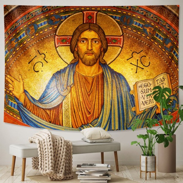 Jesus - Printed Tapestry UK